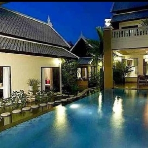 รหัส KRB9886 Amazing luxuries pool villa in Chiangmai city for rent.